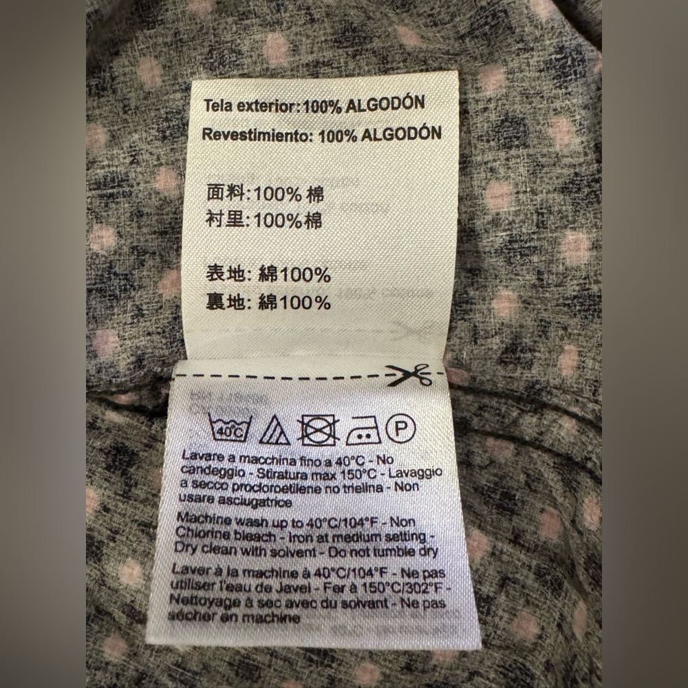 Ganesh Men's Geometric Pattern Button Long Sleeve… - image 11